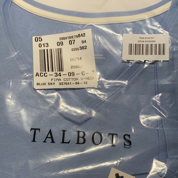 Cotton tee (v-neck) - Picture 5 of 5